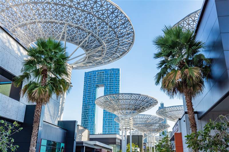 Dubai Super Trees tourist attraction