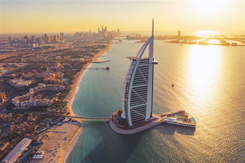 Dubai downtown skyline